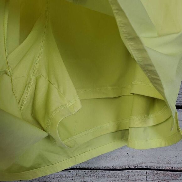 LIVI for Lane Bryant Women’s Neon Yellow Active Shorts Size 30/32 Plus Drawstrin - Picture 3 of 7